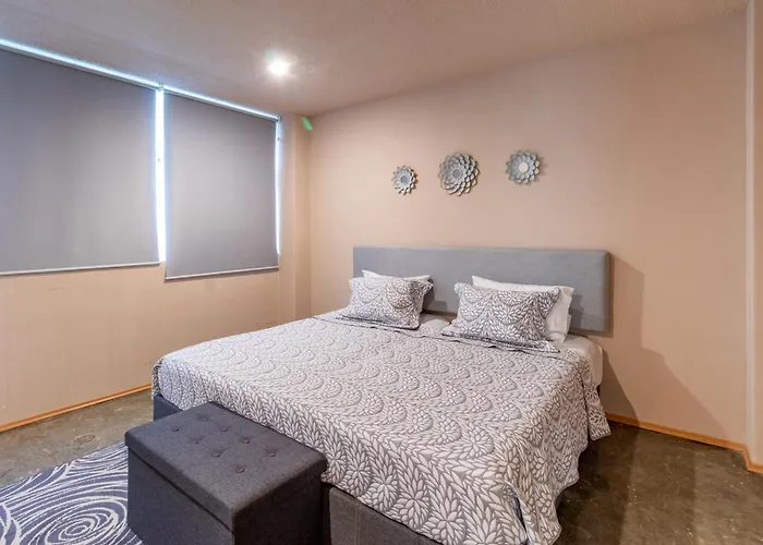 Apartment Polanco Flat - Laundry- Parking-elevator-sleeps 10 *